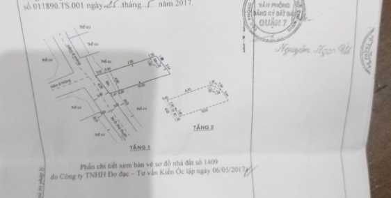 Bán nhà mới 2 lầu 96m2 HXH 40 đường Phú Thuận Tân Phú Quận 7