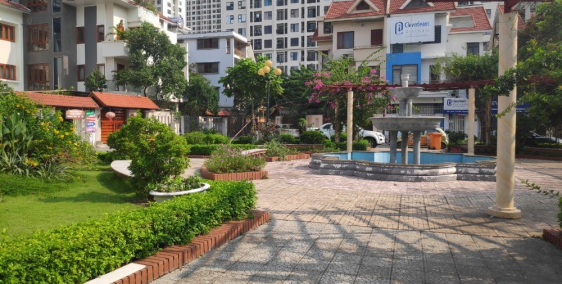 Biệt thự TT4 Thành Phố Giao Lưu, View vườn hoa, hướng Nam