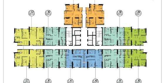 Căn hộ chung cư An Bình City,113m2, View vườn hoa