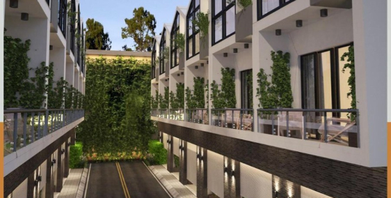 Nhà phố thương mại ở đường Phạm Thái Bường ngay trung tâm thành phố sát Vincom