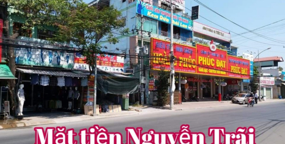 bán nhà mặt tiền nguyễn trãi phường dĩ an
