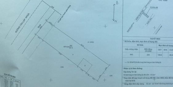 Chính chủ cần bán nhà nát mặt tiền đường Tân Lập. Trong Làng Đại Học Quốc Gia