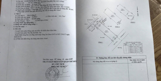 đi định cư nước ngoài cần bán nhà 1 trệt 2 lầu, tặng full nội thất