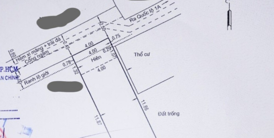 ban nhà 56m2 chợ đầu mối thủ đức. 2ty250