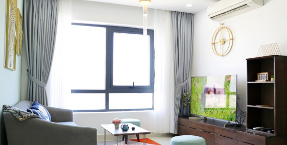 CĂN HỘ CHO THUÊ DÀI HẠN(2 NĂM) KHÔNG TĂNG GIÁ,ĐẦY ĐỦ NỘI THẤT.