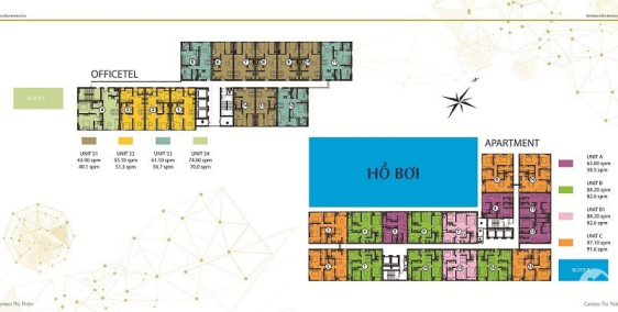 cho thuê căn hộ quận 2 diện tích khác nhau phù hợp ở và mở văn phòng 8 -13 triệu