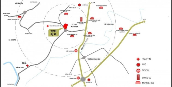 MỞ BÁN 39 LÔ ĐẤT NỀN DỰ ÁN KHU DÂN CƯ CAO CẤP THỦY XUÂN TIÊN-XUÂN MAI