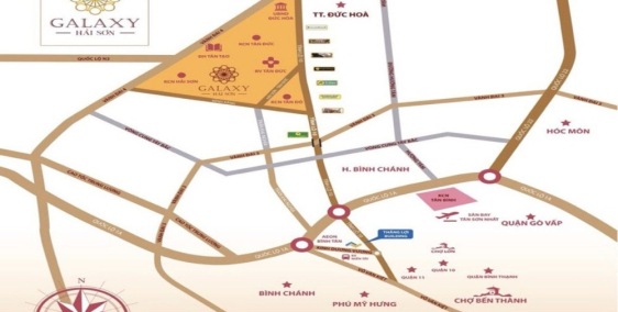 Đất nền Long An ngay mặt tiền đường 45m