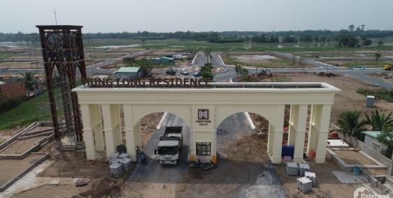 KĐT Hưng Long Residence, chỉ 695tr triệu/nền 100m2 sổ hồng riêng