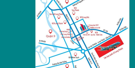 Bán đất Long Thành cách sân bay Long Thành 5,5km, pháp lí rõ ràng minh bạch