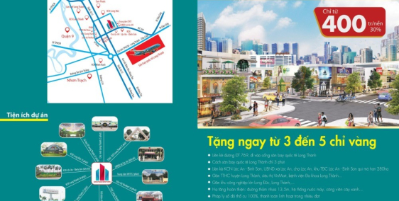 Bán đất Long Thành đôi diện chợ Lộc An, cách sân bay Quốc Tế Long Thành (3 phút)
