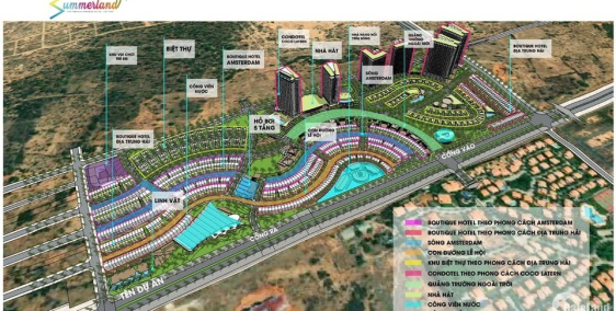 Summer Land Phan Thiết mở bản khu đất đẹp