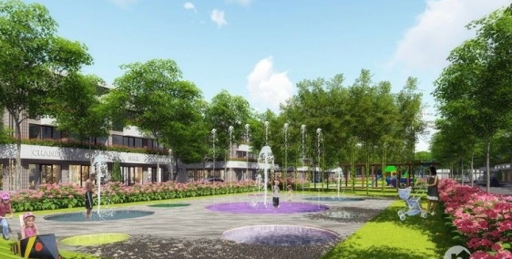 Bán đất mặt tiền phố đi bộ, gần chợ dự án Khu dân cư Sơn Tịnh