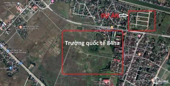 Bán gấp 2 lô liền kề nhau vị trí siêu đẹp, dự án đất nền Quảng Tâm Riverside