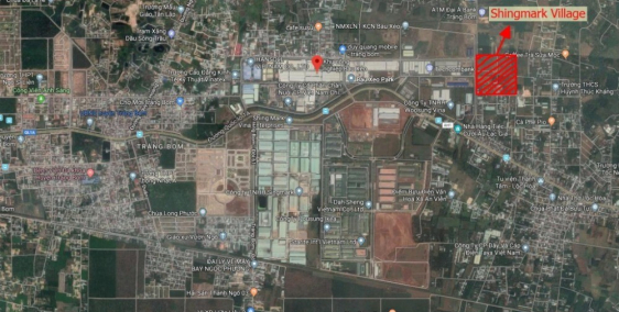 Chỉ 350 sở hữu đất nền gần sân bay Long Thành