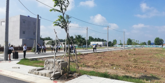 Giữ chỗ đất mặt tiền QL50 100m2,chỉ từ 326tr, SHR từng nền