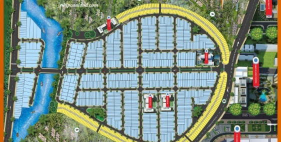 DỰ ÁN ĐẤT NỀN MỸ HƯNG SKYLINE giá chỉ 16tr/m2