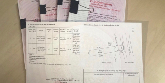 Đất nền Cần Giuộc - Sổ đỏ trao tay - PL đầy đủ