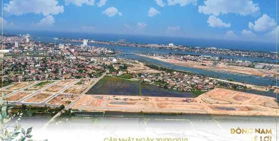 Đất nền dự án Lê Lợi Residence nằm ngay TTTP Đồng Hới