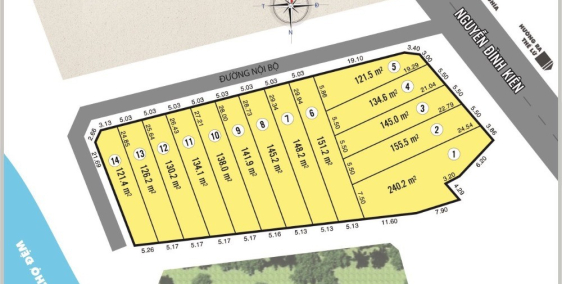 Cần bán 14 lô đất ở MT Nguyễn Đình Kiên, Tân Nhựt, BC, SHR