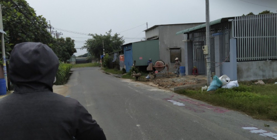 Đất thổ cư mặt tiền đường đối diện dự án Suối Lội Tân Thông Hội