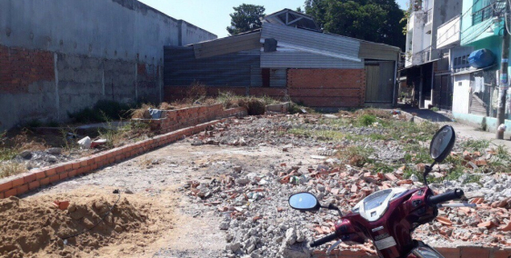 Bán lô đất sau chợ Nguyễn Văn Bứa,  Có Sổ Riêng Thổ cư