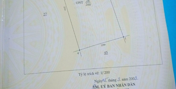 Chính chủ ra đi mảnh đất ngay đường Hoàng Văn Thụ xã Phú Hội - Nhơn Trạch