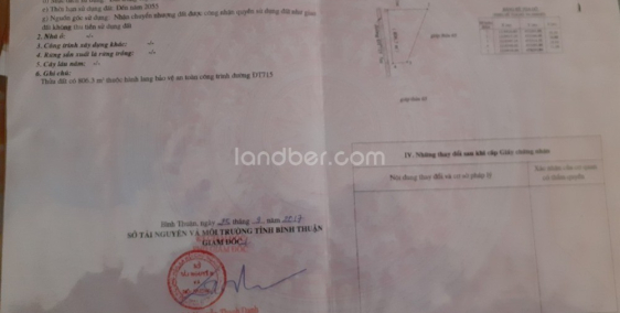 Bán gấp lô đất mặt tiền 715, Thiện Nghiệp giá đầu tư.