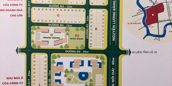 Bán đất nền dự án ADC NGUYỄN LƯƠNG BẰNG QUẬN 7 , cơ hội đầu tư giá từ 57tr/m