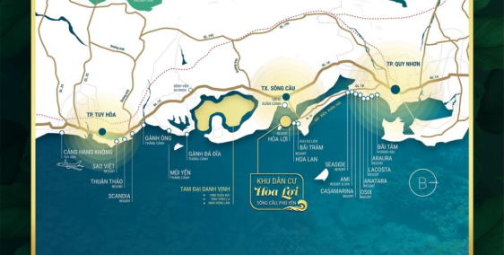 Đất xanh nam trung bộ ra mắt đất nền ven biển Phú Yên