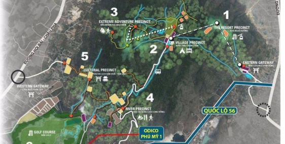 Bán đất gần chợ Tóc Tiên,đã có sổ, đa dạng diện tích từ 500-2000m2.