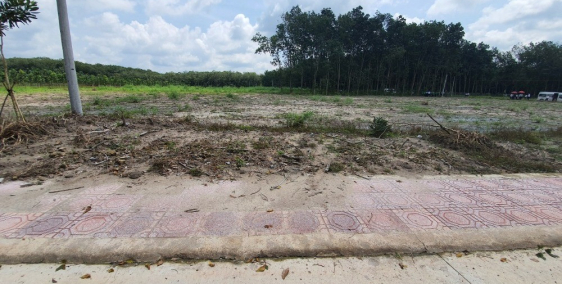 Bán gấp 512m2 đất mặt tiền đường nhựa 18m giá 490tr thổ cư công chứng trong ngày