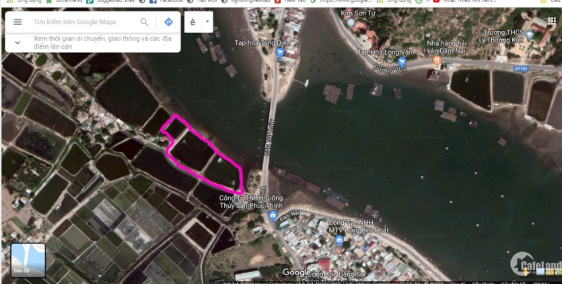 Bán đất 9.300m2 đất mặt tiền đường yên Ninh, mặt tiền đầm nại.