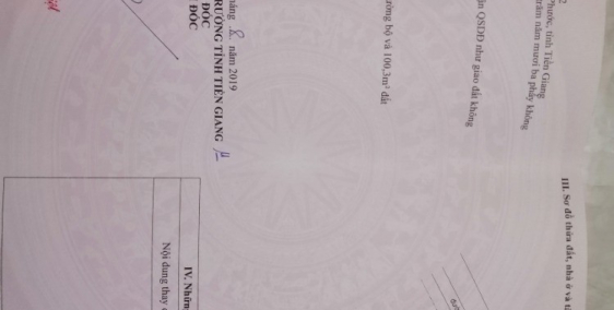 Bán Đất mặt tiền kênh 250 có sổ hồng