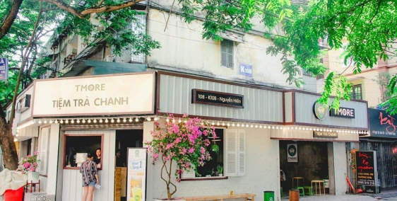 Cho thuê nhà mặt phố Bạch Mai: 45m2, mặt tiền 5.6m.