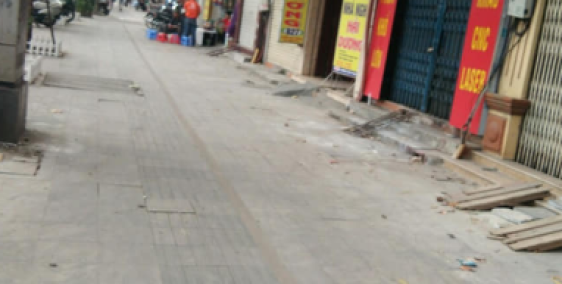 Cho nhà Phố Giải Phóng 35m2x2tang 18tr/th