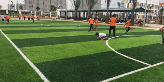 Cho thuê đất làm sân bóng Linh Đàm, Hoàng Mai 5000m2