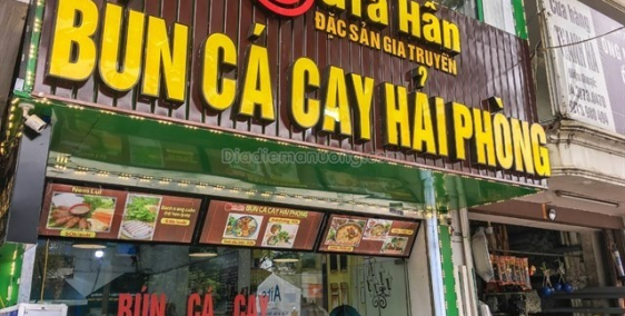 Cho thuê nhà làm hàng ăn mặt phố Vương Thừa Vũ: 50m2, mặt tiền 9m.