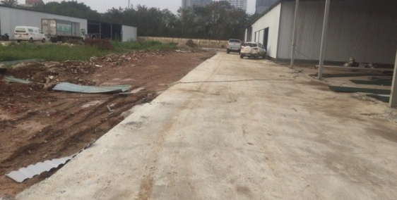 Cho thuê kho xưởng DT 1340m2 Trần Hữu Dực Nam Từ Liêm Hà Nội.