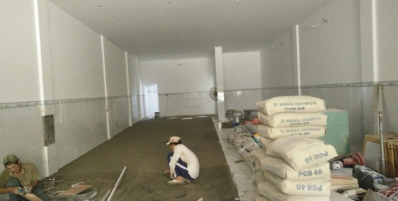 Cho thuê mặt bằng 6x25m, trương công đinh làm vp ,showroom