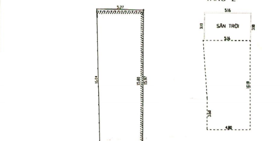 Cho thuê Nhà Mặt Tiền đường Trần Cao Vân .Diện tích sử dụng 130m2