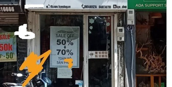 Cho thuê cả nhà Núi Trúc làm kinh doanh vp 40m2/ 30tr