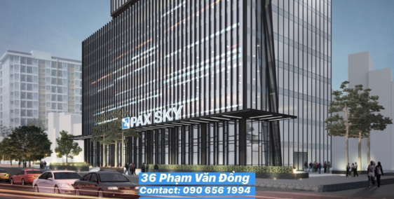 hệ thống cho thuê văn phòng pax sky