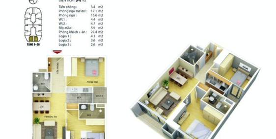 Chính chủ bán gấp nhà 94m2 tòa Discovery Complex LH 0968 325 325