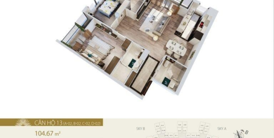 (Chính chủ) Cắt lỗ căn 1102, 3 Ngủ, 103 m2, 3,3 tỷ  Imperia Minh Khai.0855533585