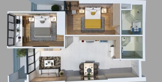 GATEWAY VŨNG TÀU 2 PHÒNG NGỦ 0908397058