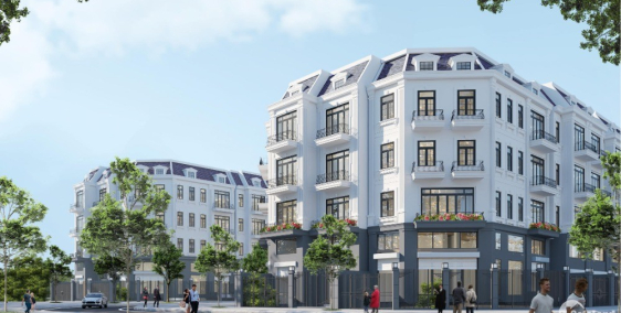 Nhà Liền Kề Happy Land- đông anh giá 3,5 tỷ/căn, sổ đỏ