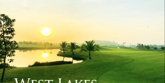 Giai đoạn 1 West lakes golf and villas, có xe đưa đón tham quan thực tế