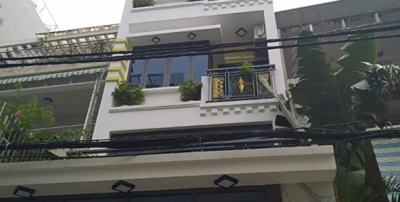 Nhà biệt thư hiện đại có thang may ở Nguyễn Kiệm, PN DT: 4x21m giá 17 tỷ còn TL