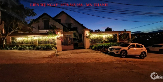 BÁN BIỆT THỰ TÍA DÚ ĐÀ LẠT 32 TỶ 760 M2